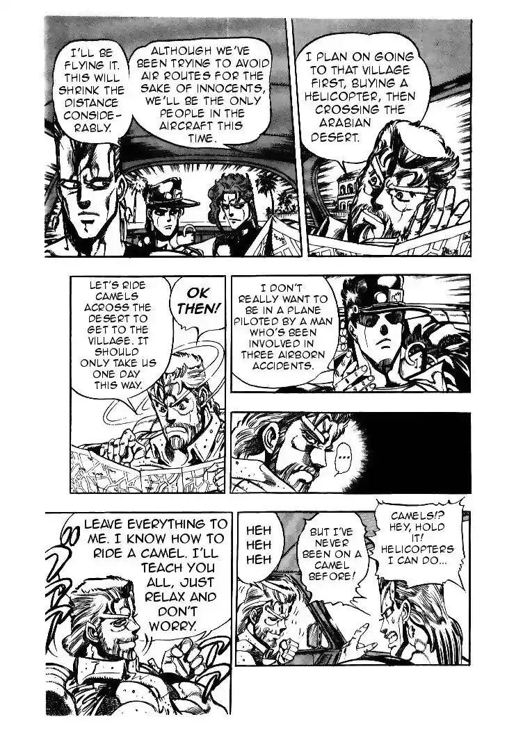 JoJo’s Bizarre Adventure Chapter 166