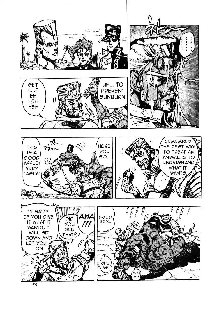 JoJo’s Bizarre Adventure Chapter 166