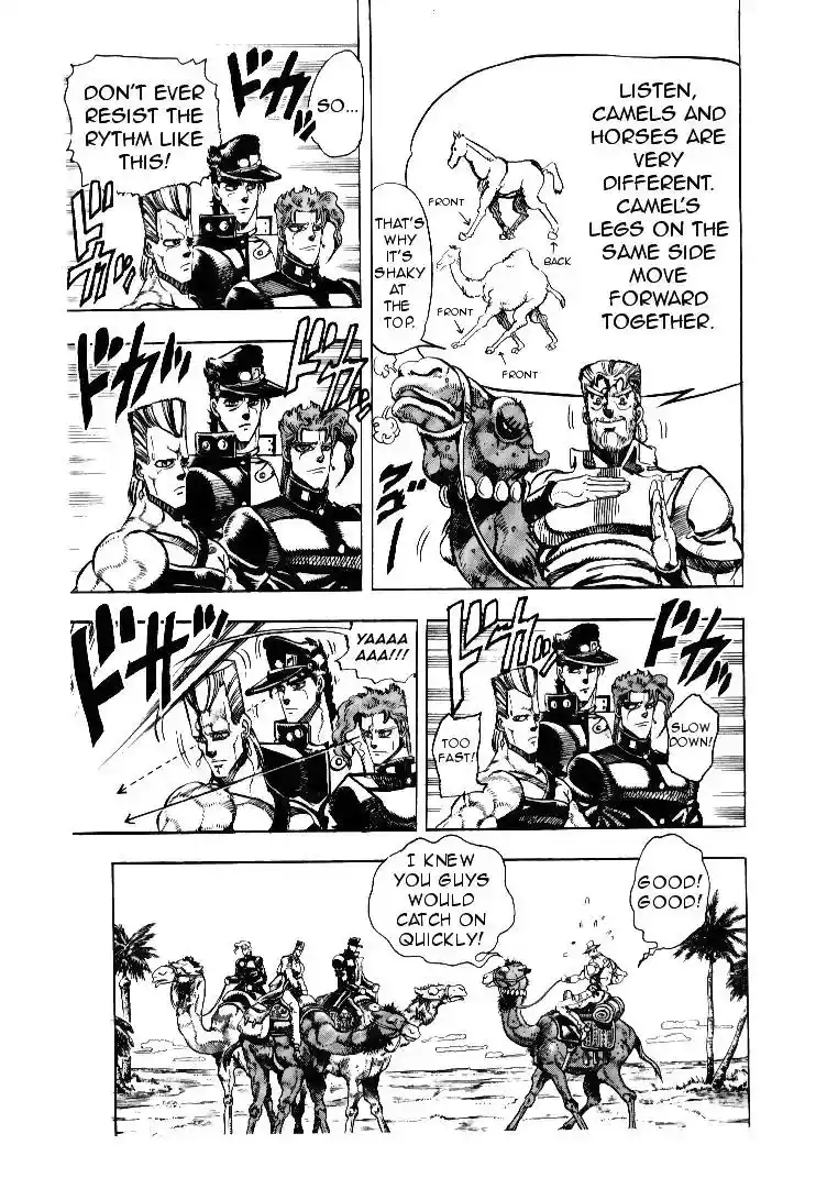 JoJo’s Bizarre Adventure Chapter 166