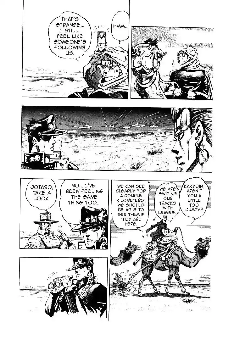JoJo’s Bizarre Adventure Chapter 166