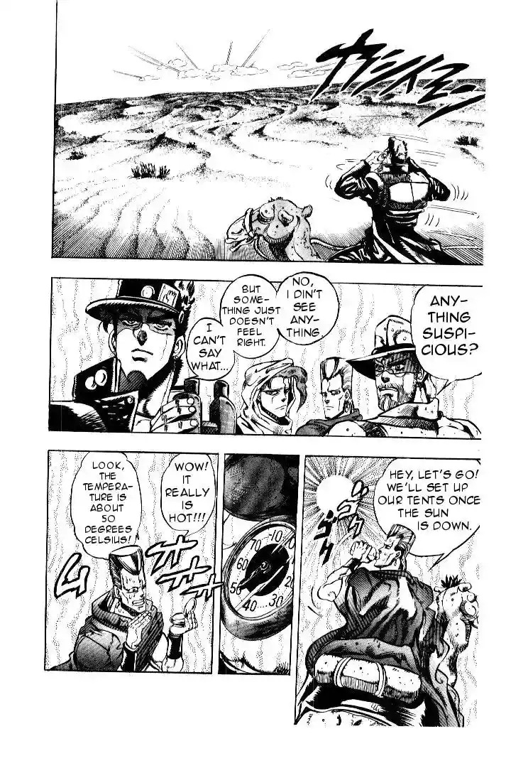 JoJo’s Bizarre Adventure Chapter 166