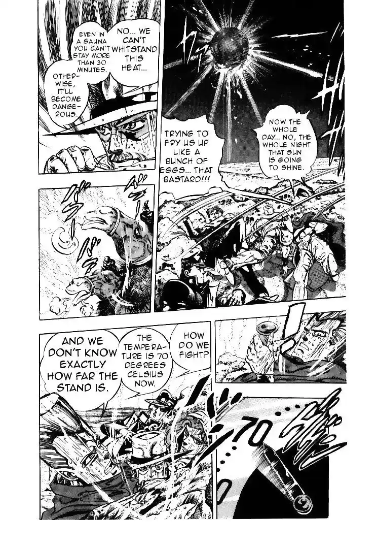 JoJo’s Bizarre Adventure Chapter 167