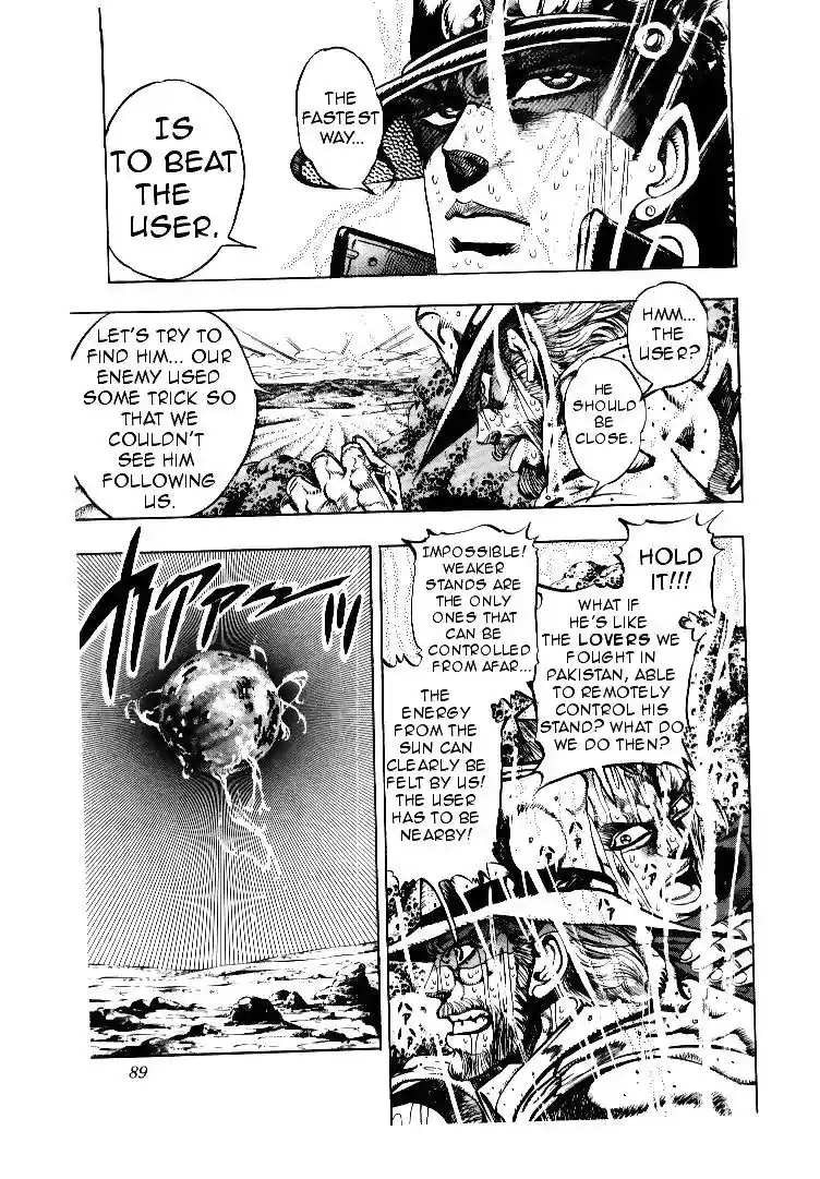 JoJo’s Bizarre Adventure Chapter 167