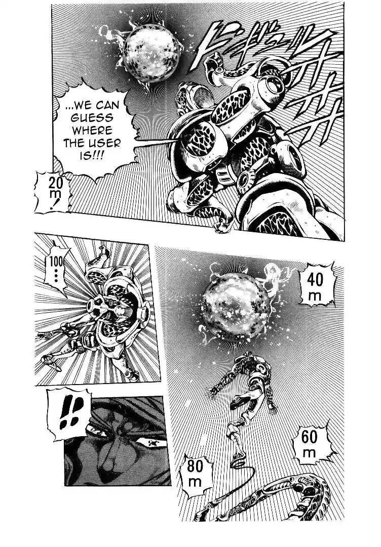 JoJo’s Bizarre Adventure Chapter 167