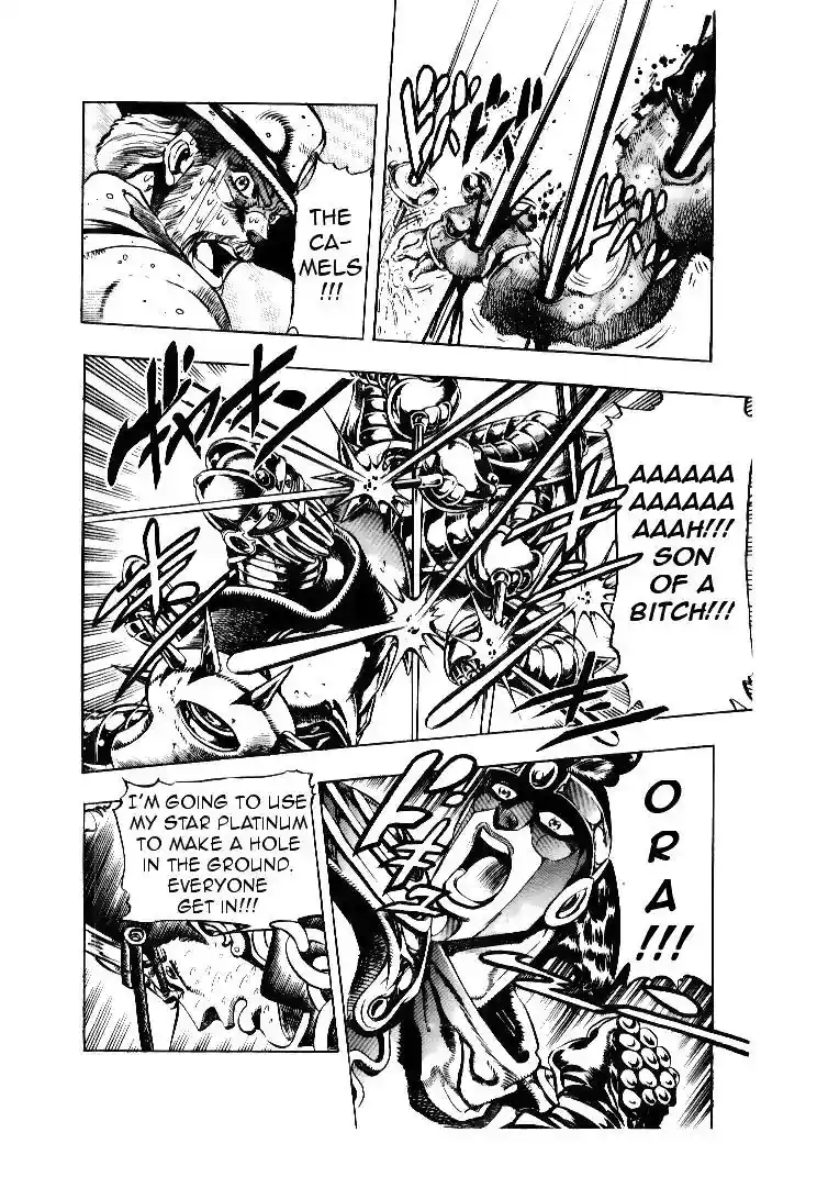JoJo’s Bizarre Adventure Chapter 167