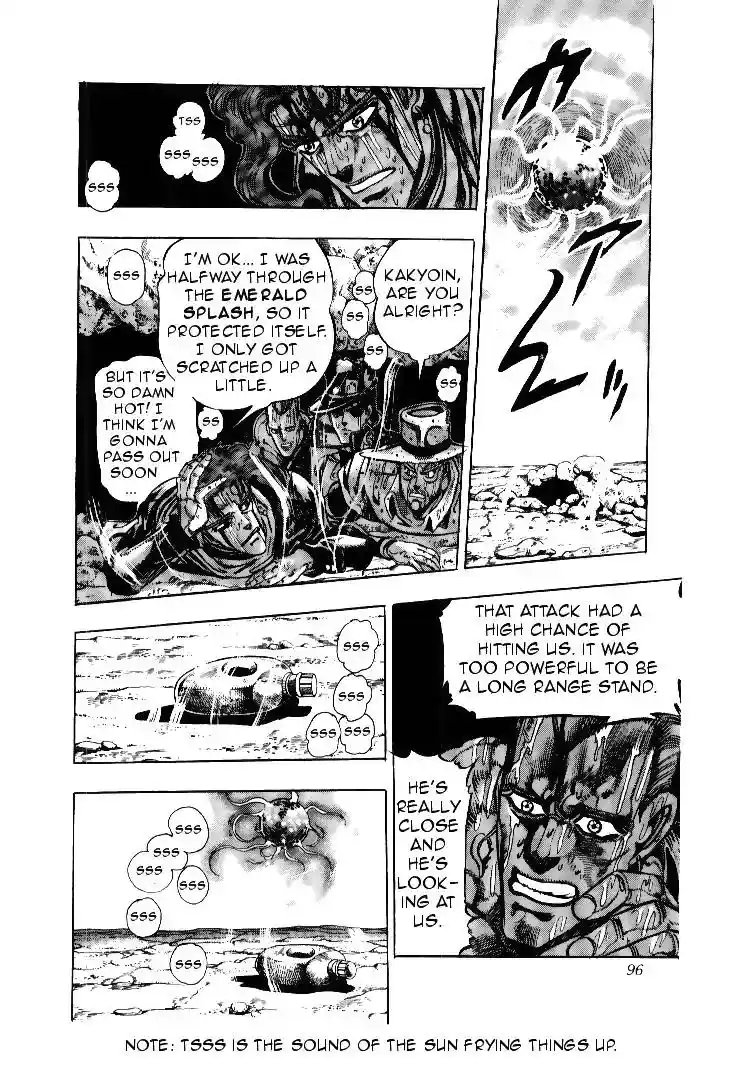 JoJo’s Bizarre Adventure Chapter 167