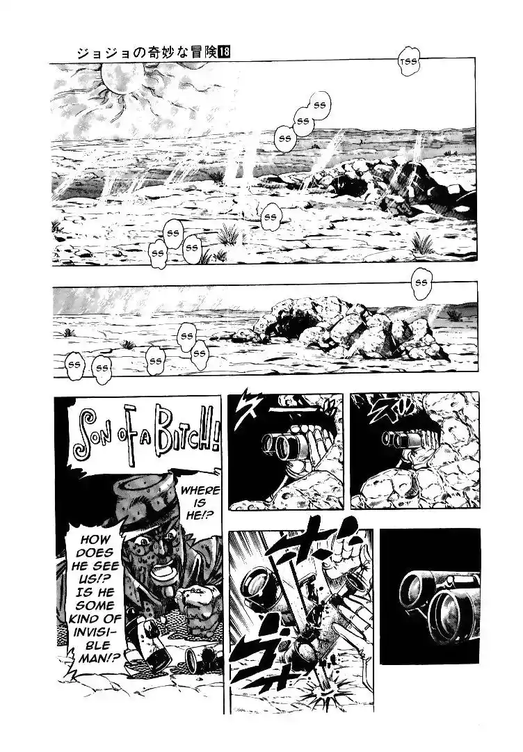 JoJo’s Bizarre Adventure Chapter 167