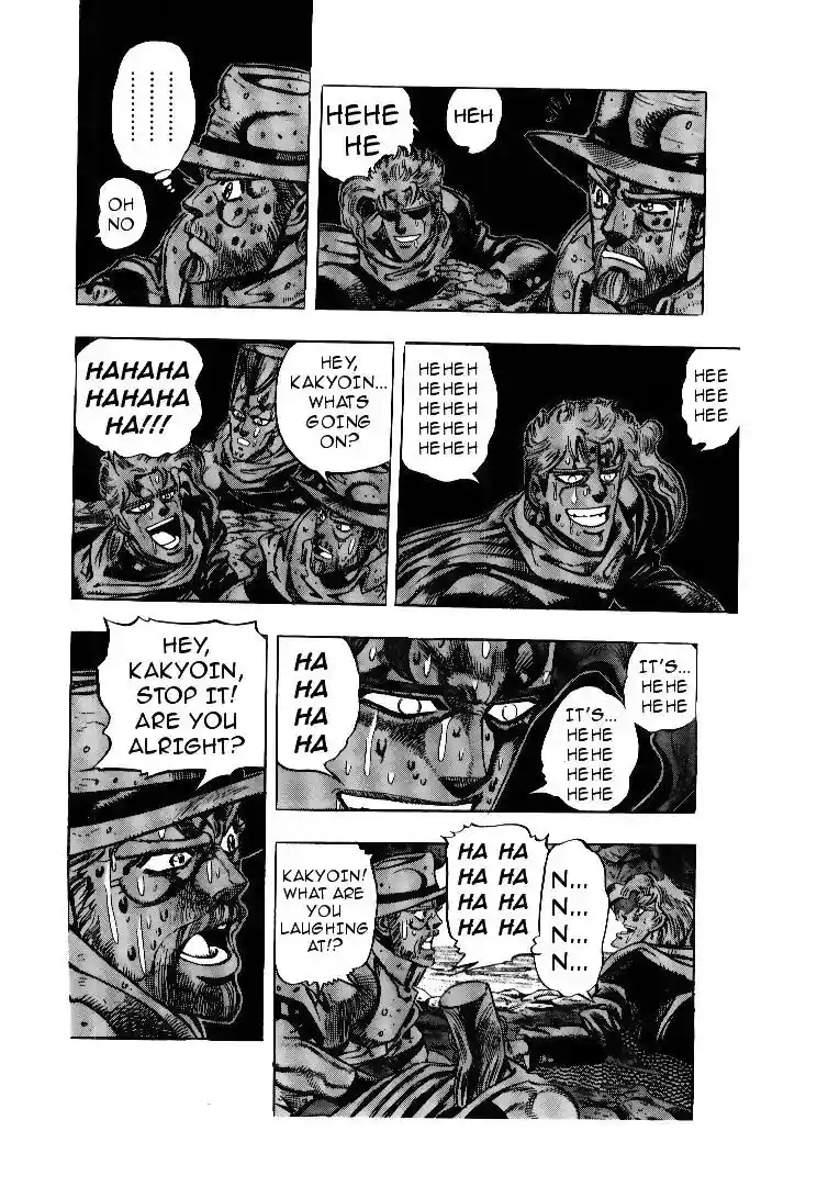 JoJo’s Bizarre Adventure Chapter 167