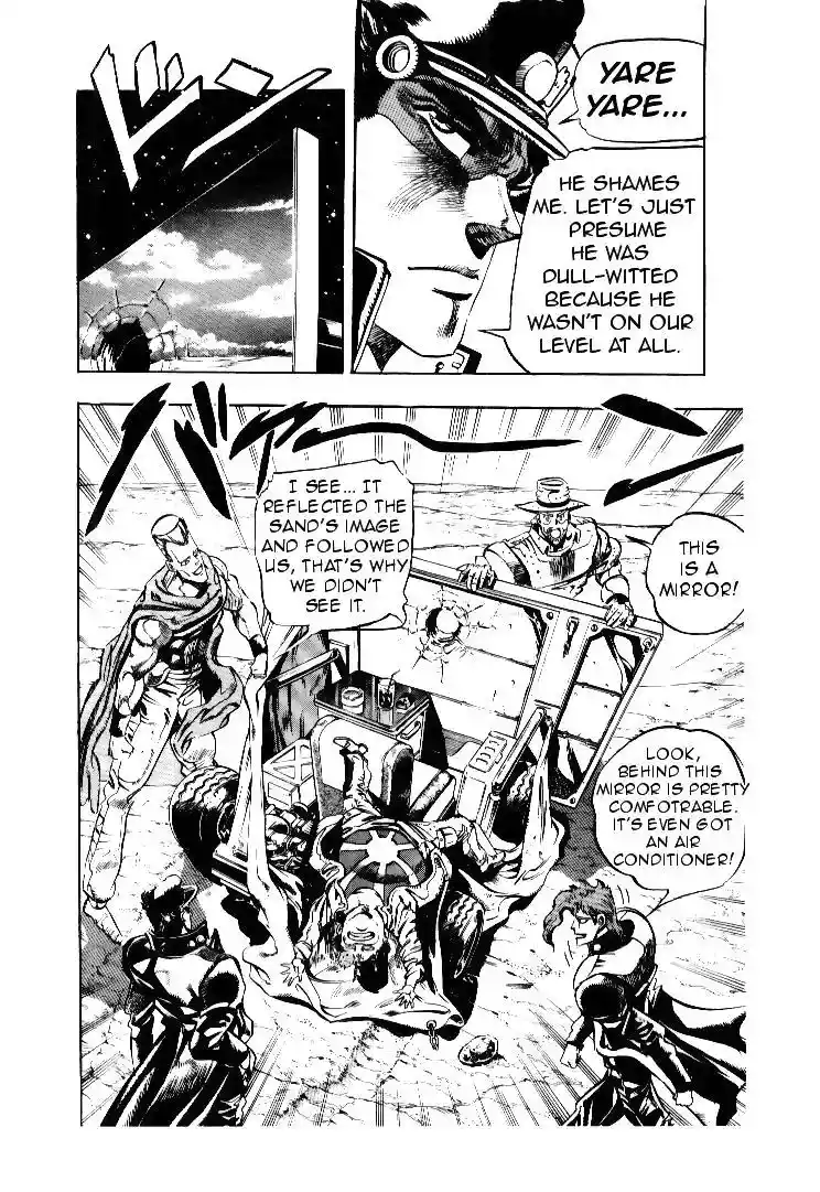 JoJo’s Bizarre Adventure Chapter 167