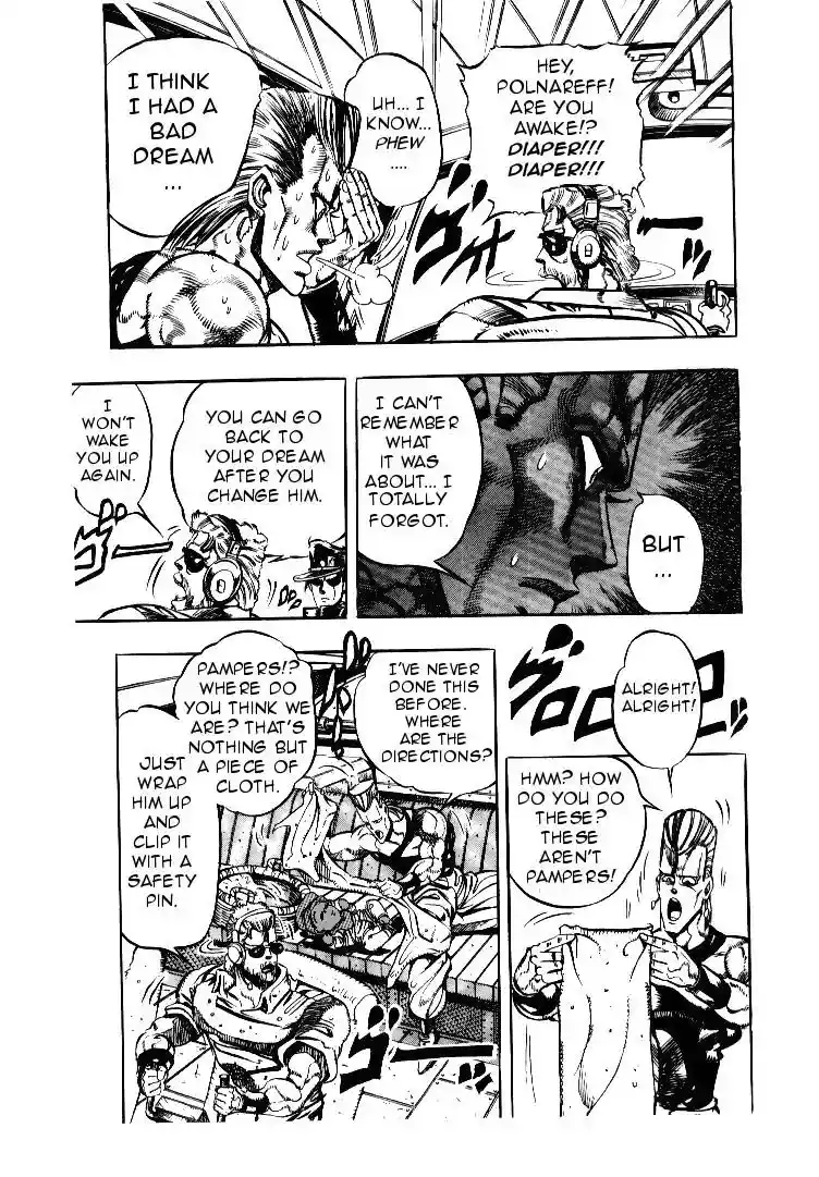 JoJo’s Bizarre Adventure Chapter 169