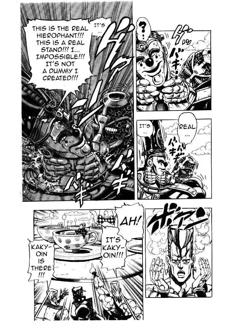 JoJo’s Bizarre Adventure Chapter 172