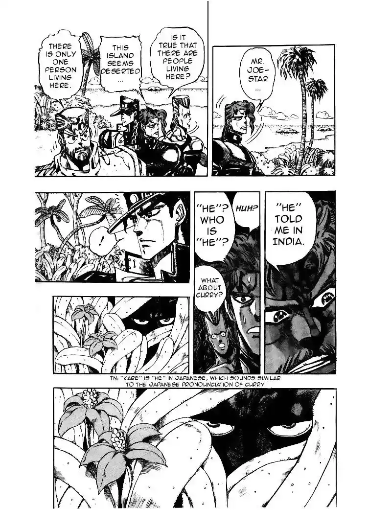 JoJo’s Bizarre Adventure Chapter 174