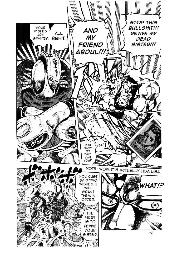 JoJo’s Bizarre Adventure Chapter 175