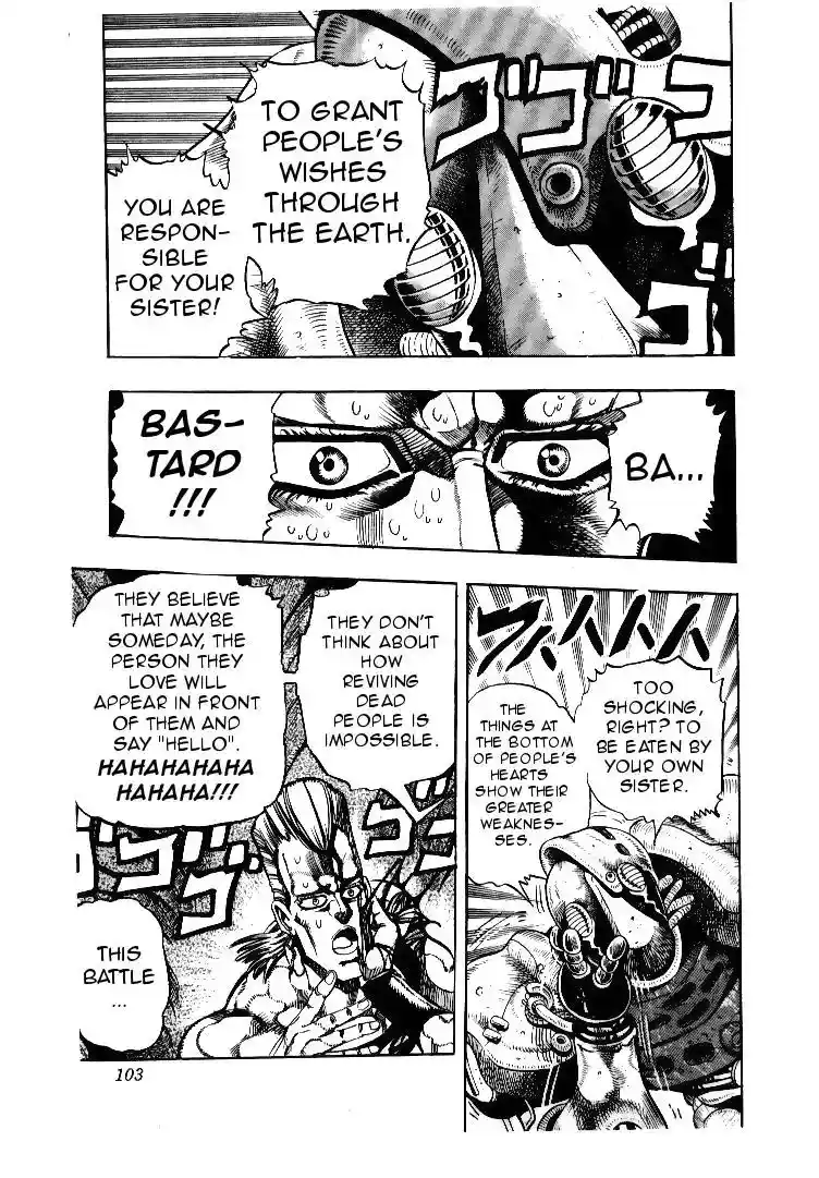 JoJo’s Bizarre Adventure Chapter 176