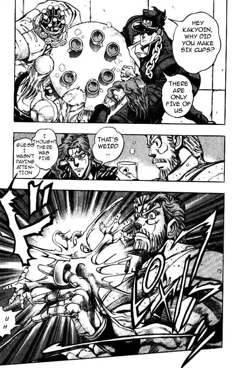 JoJo’s Bizarre Adventure Chapter 179