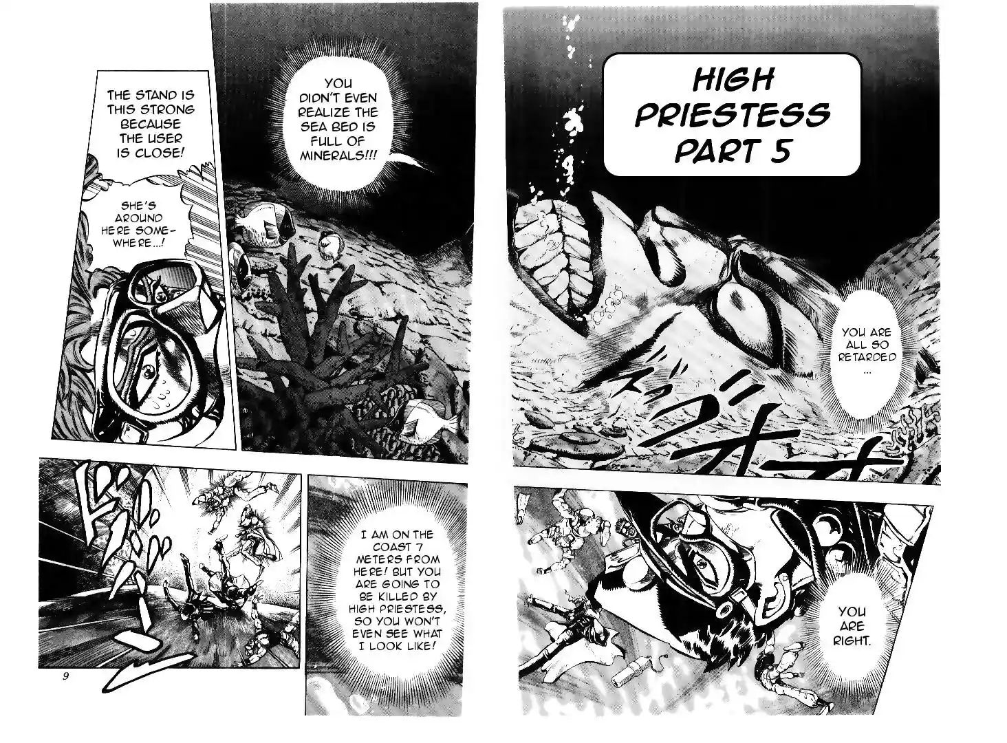 JoJo’s Bizarre Adventure Chapter 182