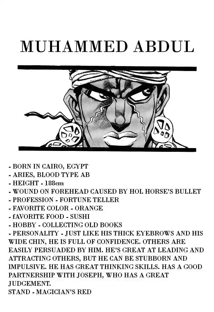 JoJo’s Bizarre Adventure Chapter 182