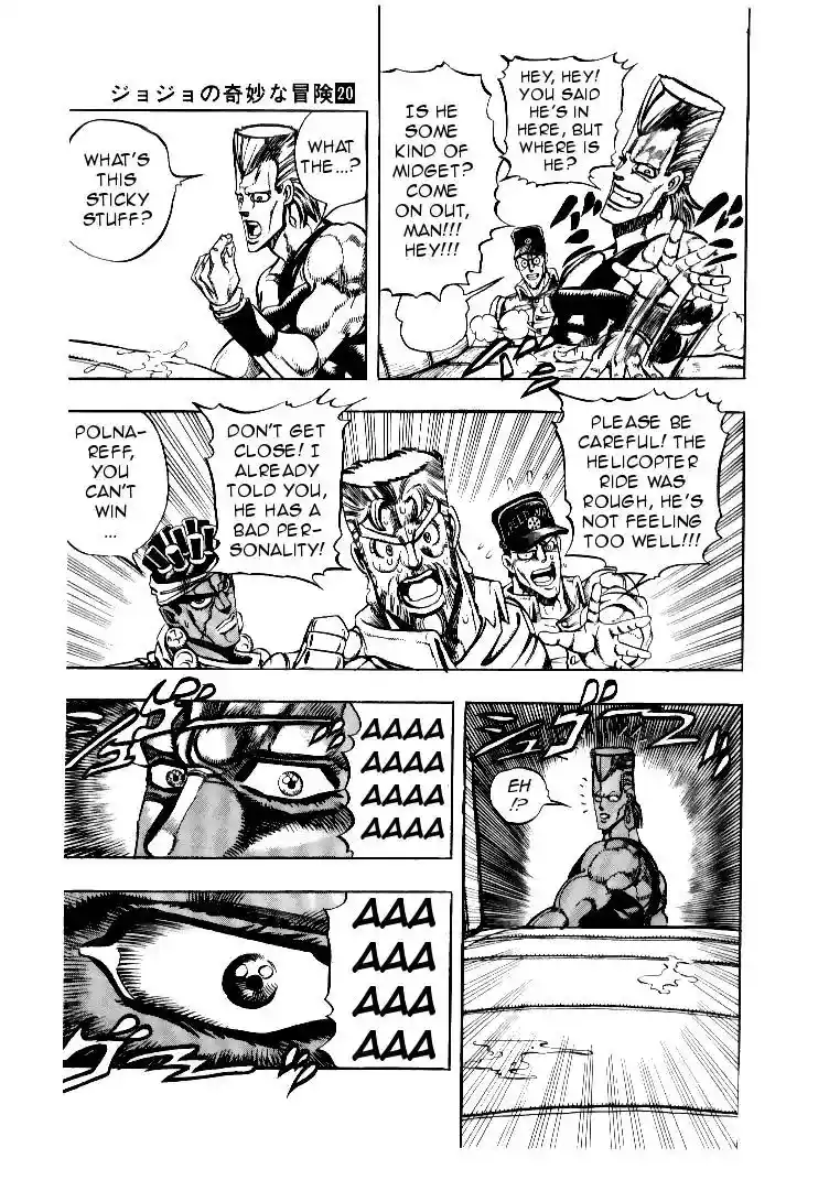 JoJo’s Bizarre Adventure Chapter 183