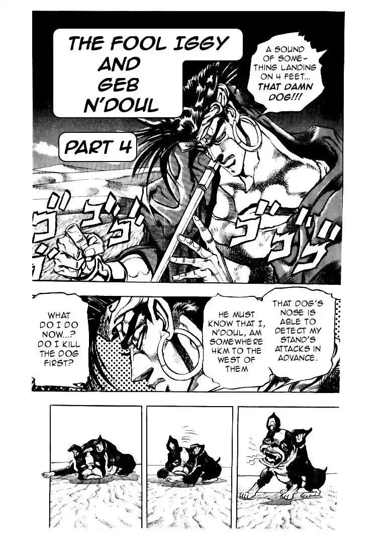 JoJo’s Bizarre Adventure Chapter 186