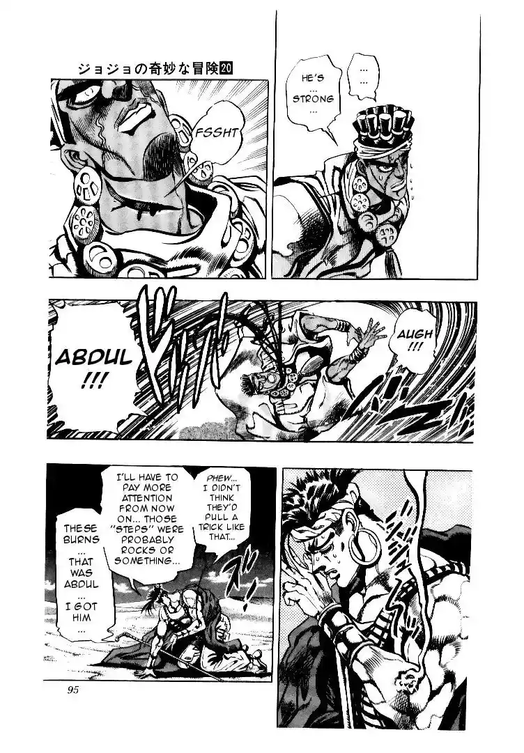 JoJo’s Bizarre Adventure Chapter 186