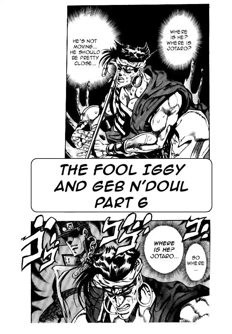 JoJo’s Bizarre Adventure Chapter 188
