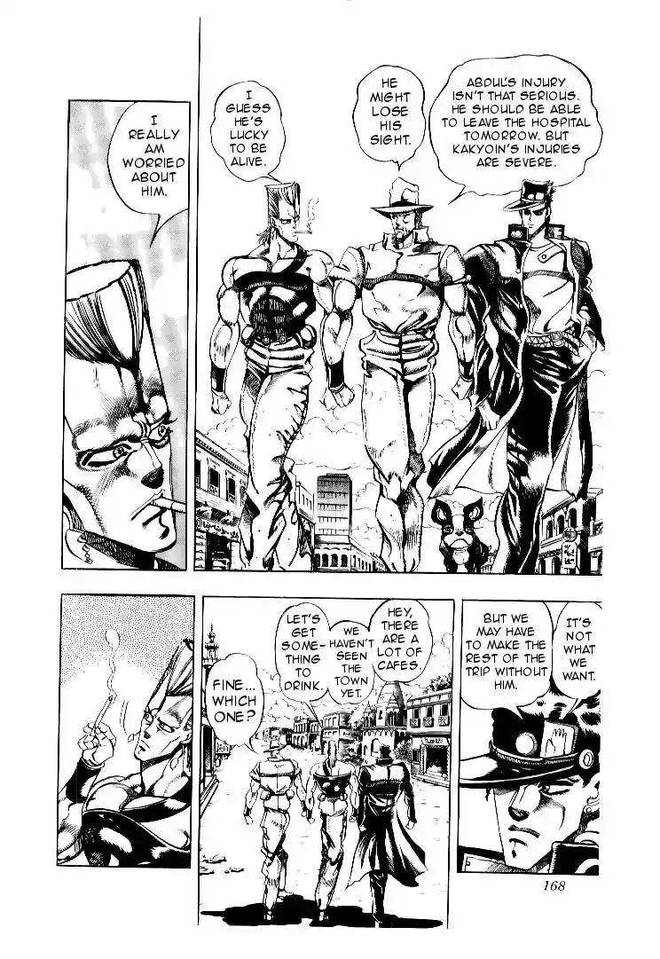 JoJo’s Bizarre Adventure Chapter 190