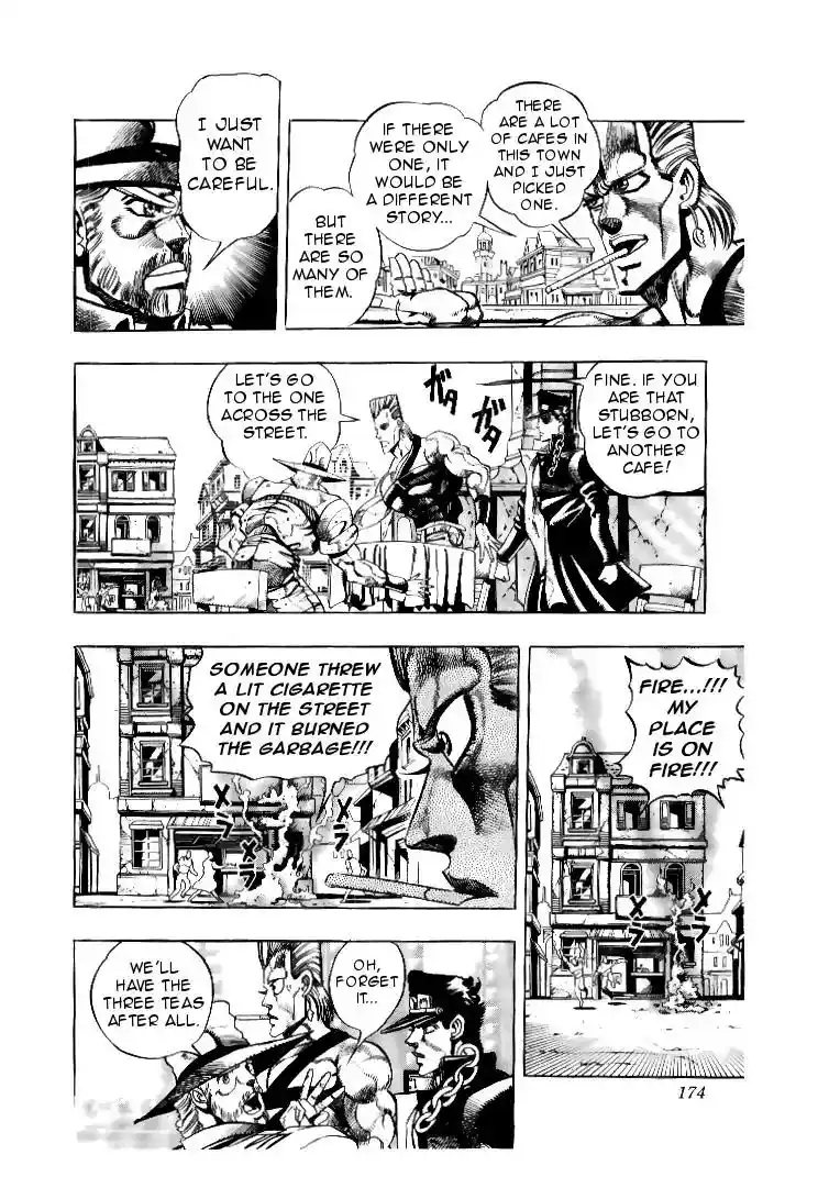 JoJo’s Bizarre Adventure Chapter 190