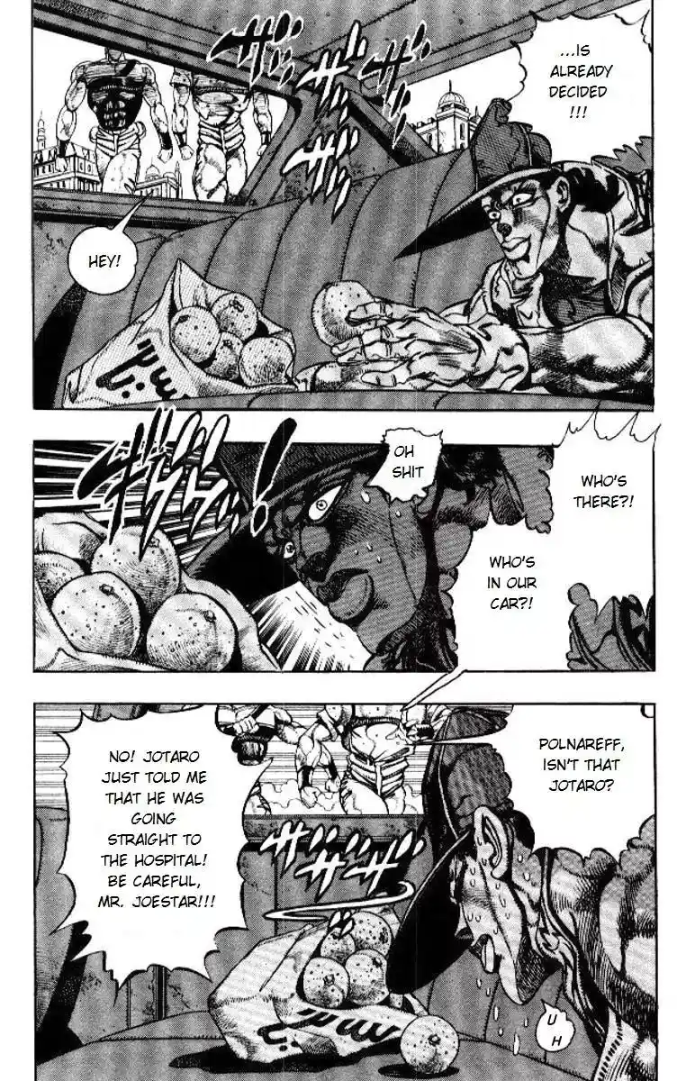 JoJo’s Bizarre Adventure Chapter 191