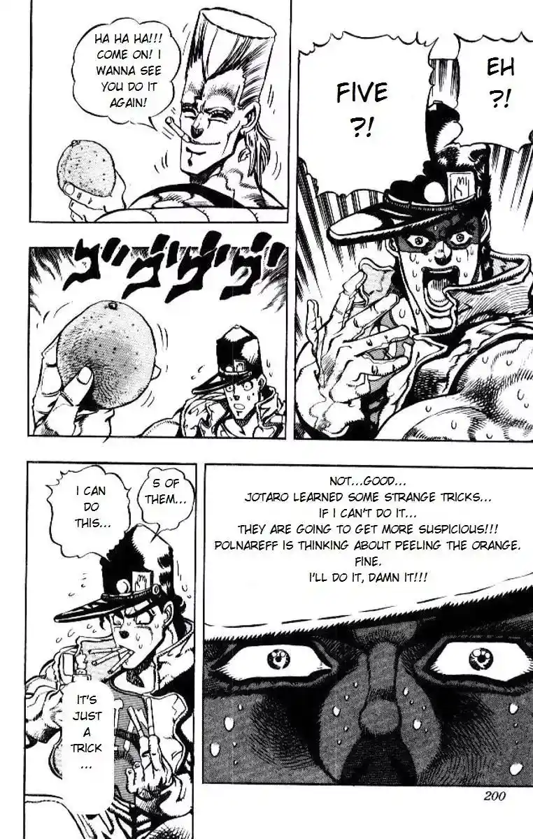JoJo’s Bizarre Adventure Chapter 191
