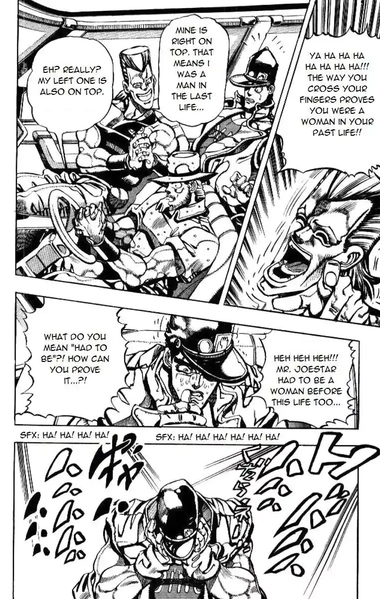 JoJo’s Bizarre Adventure Chapter 192