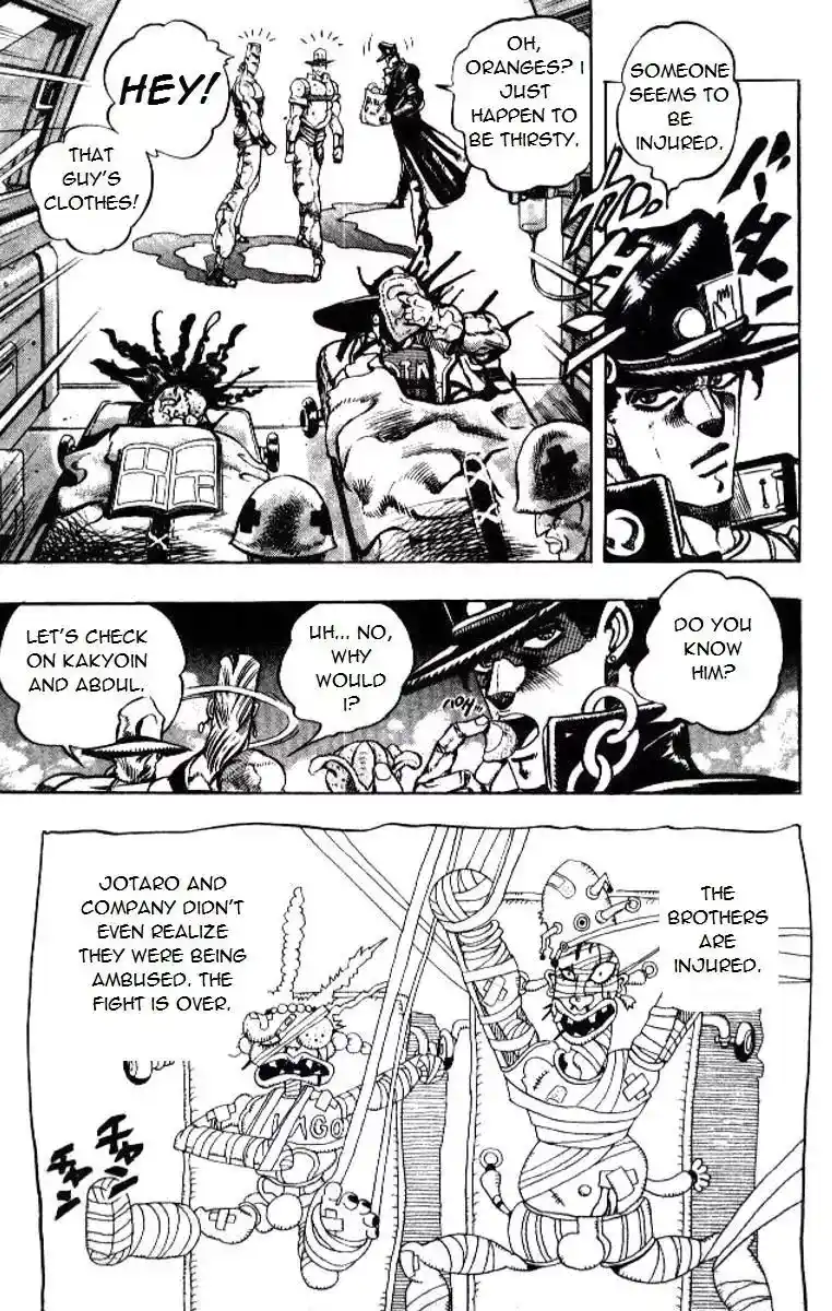 JoJo’s Bizarre Adventure Chapter 192