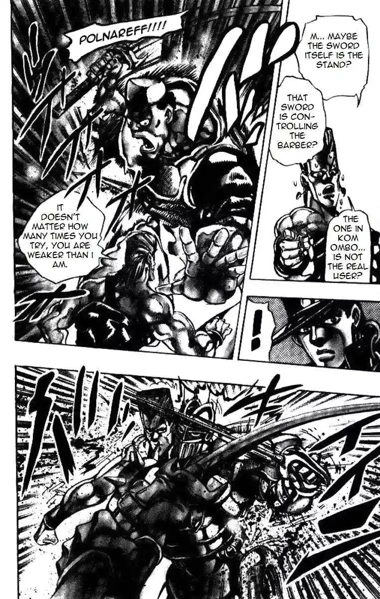JoJo’s Bizarre Adventure Chapter 195
