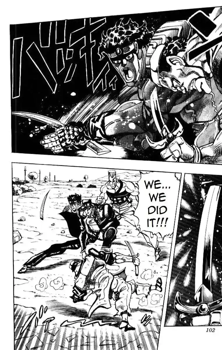 JoJo’s Bizarre Adventure Chapter 196