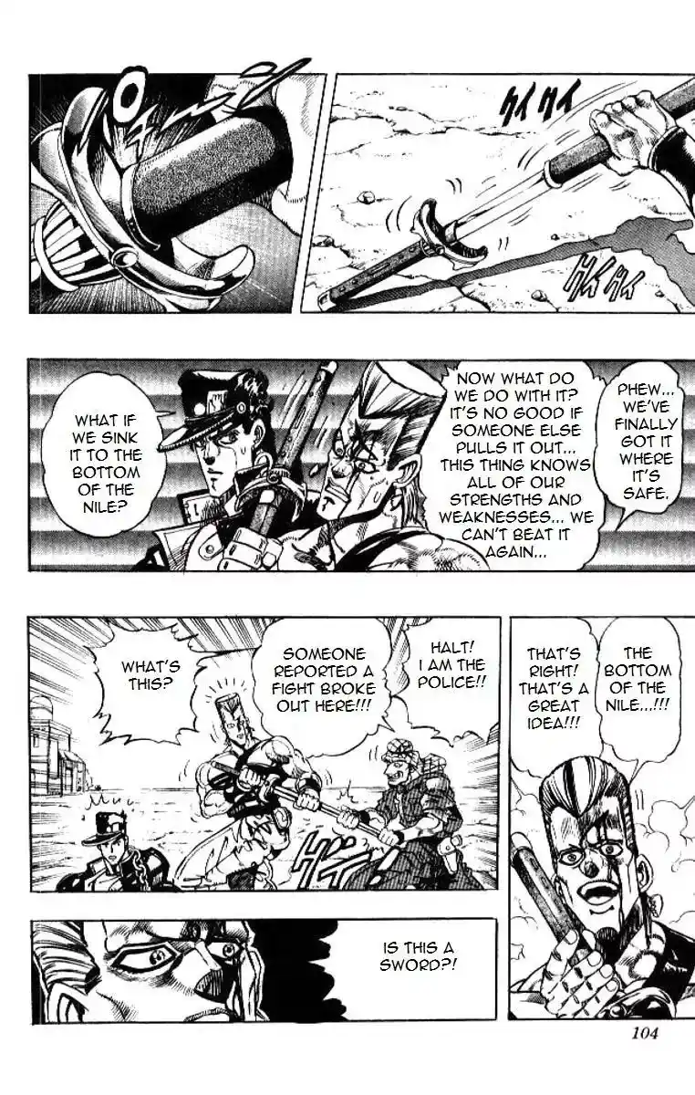 JoJo’s Bizarre Adventure Chapter 196