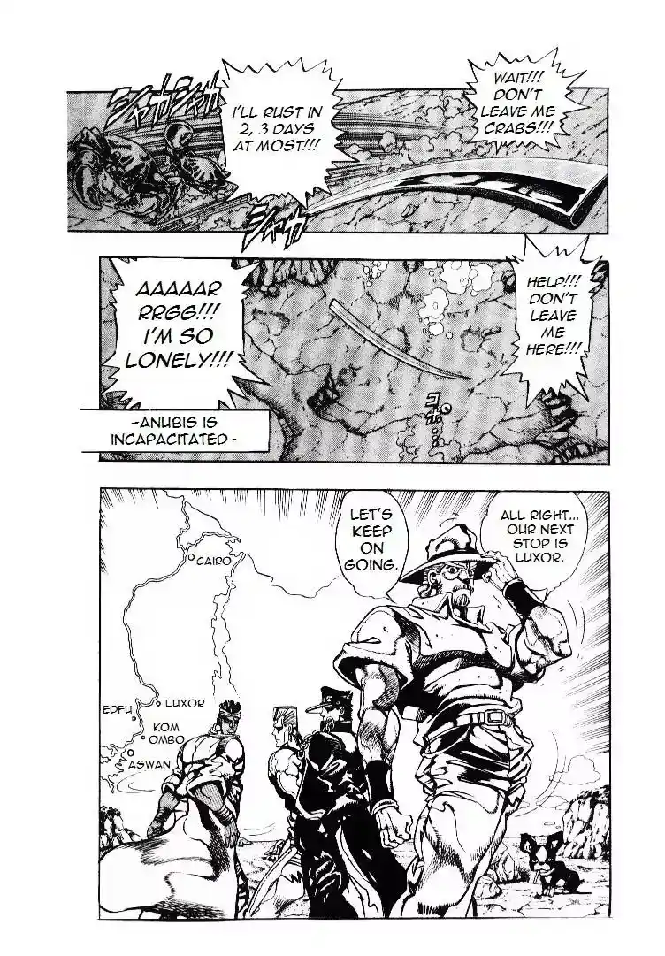 JoJo’s Bizarre Adventure Chapter 198