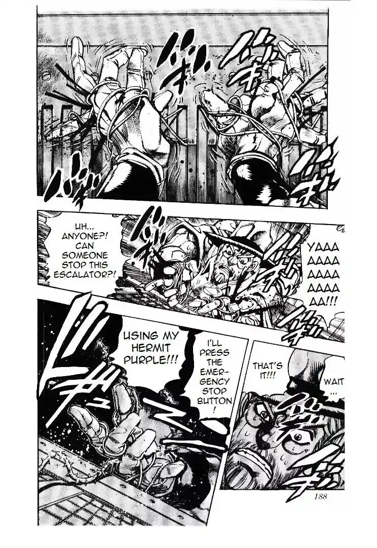 JoJo’s Bizarre Adventure Chapter 201