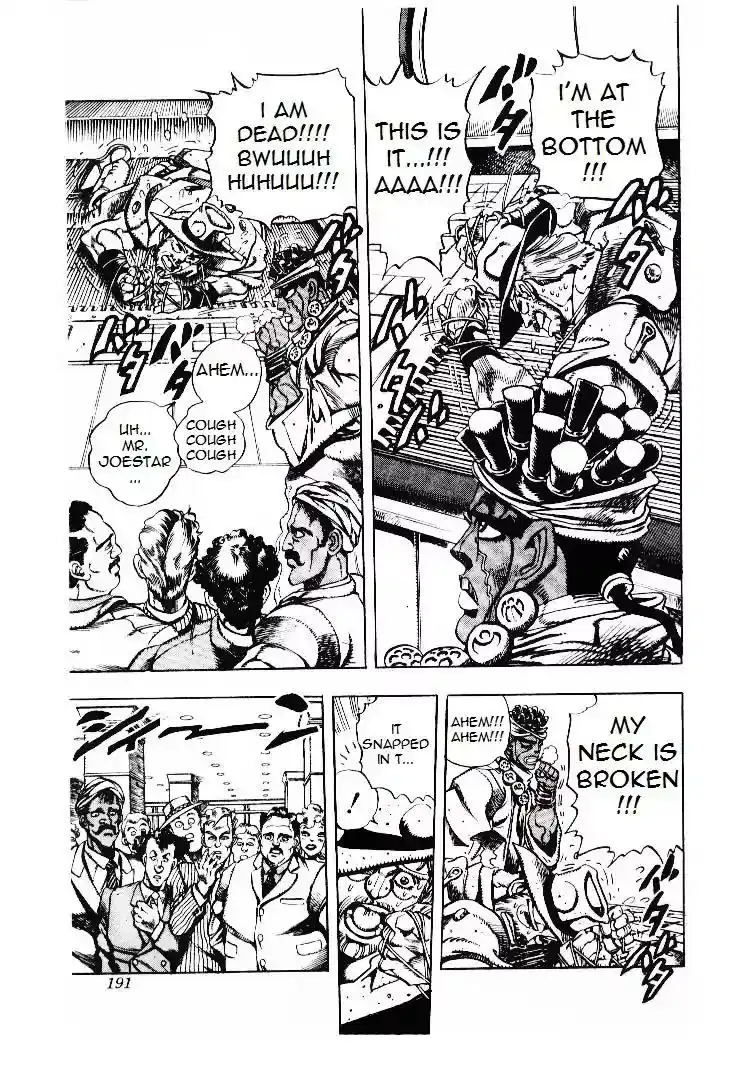 JoJo’s Bizarre Adventure Chapter 201