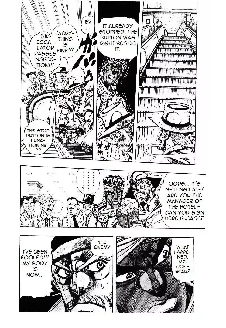 JoJo’s Bizarre Adventure Chapter 201