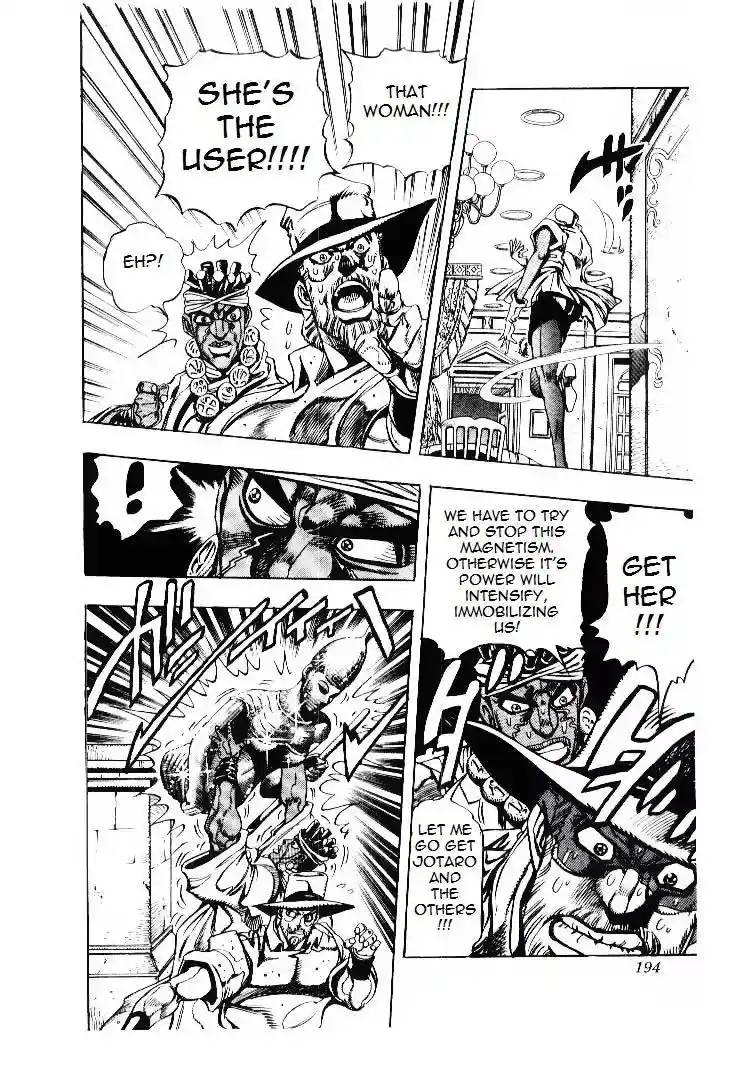 JoJo’s Bizarre Adventure Chapter 201