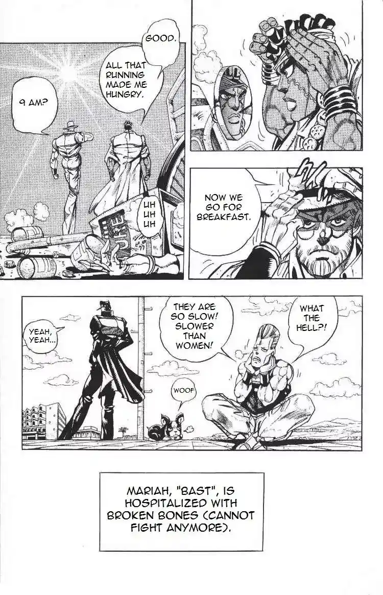 JoJo’s Bizarre Adventure Chapter 204
