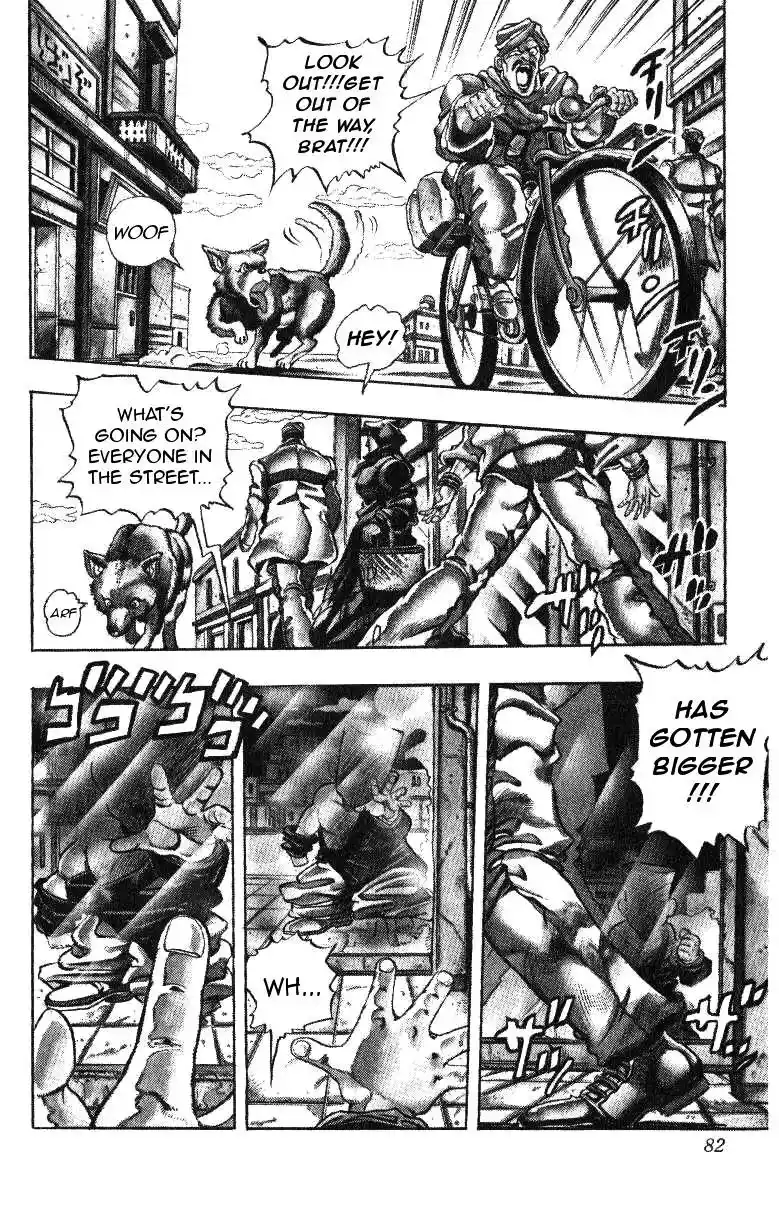 JoJo’s Bizarre Adventure Chapter 205