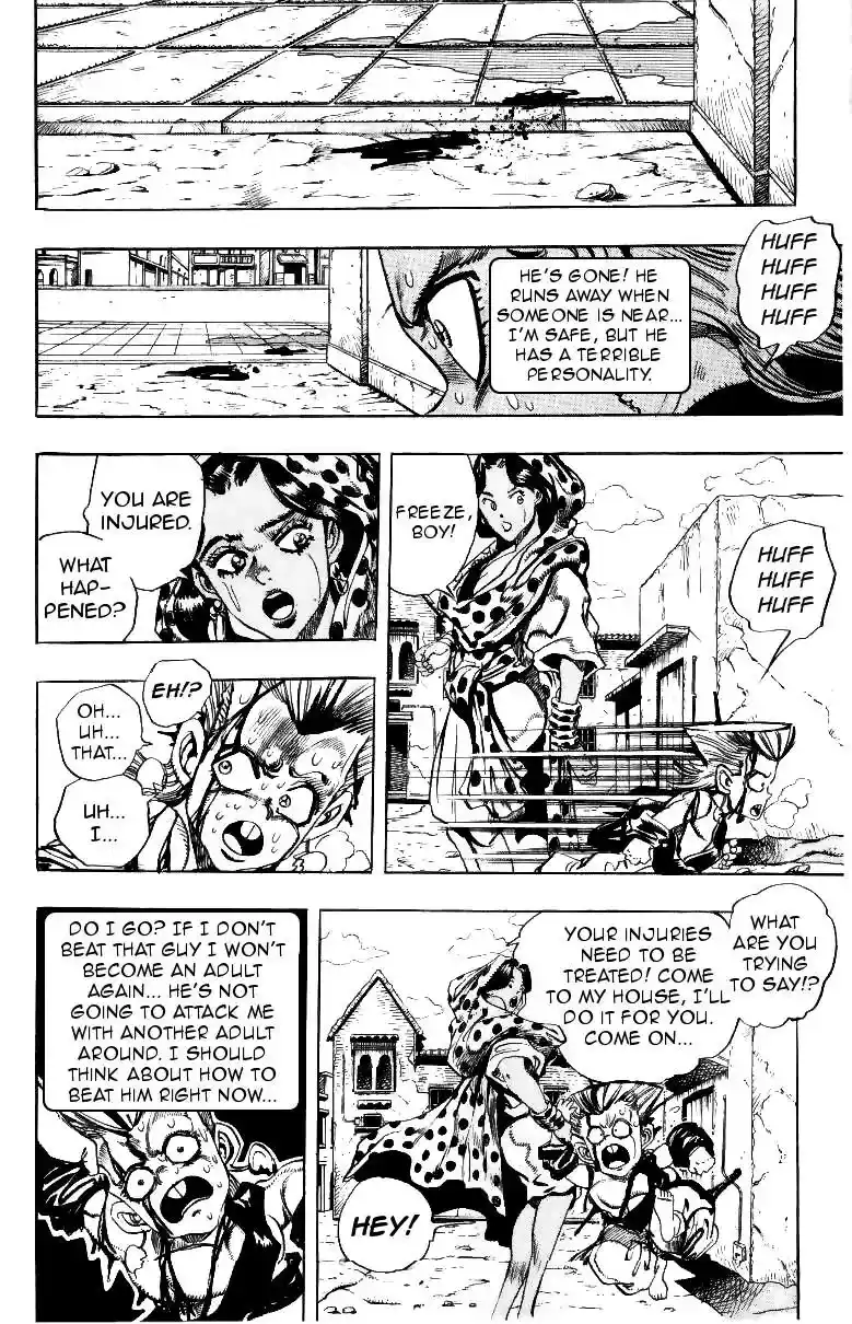 JoJo’s Bizarre Adventure Chapter 206