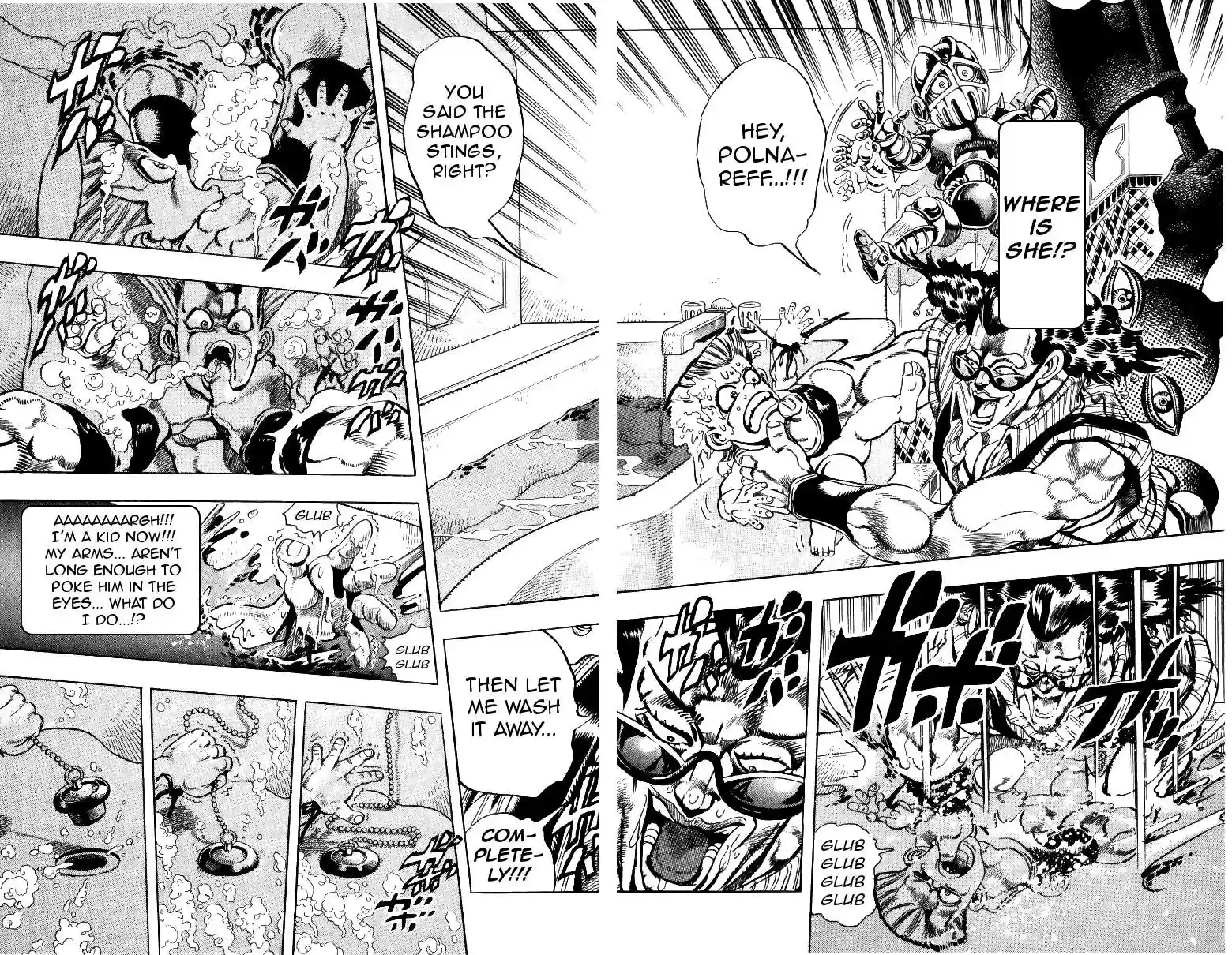 JoJo’s Bizarre Adventure Chapter 207