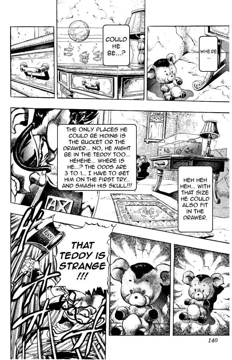 JoJo’s Bizarre Adventure Chapter 208