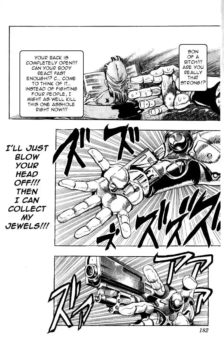 JoJo’s Bizarre Adventure Chapter 210