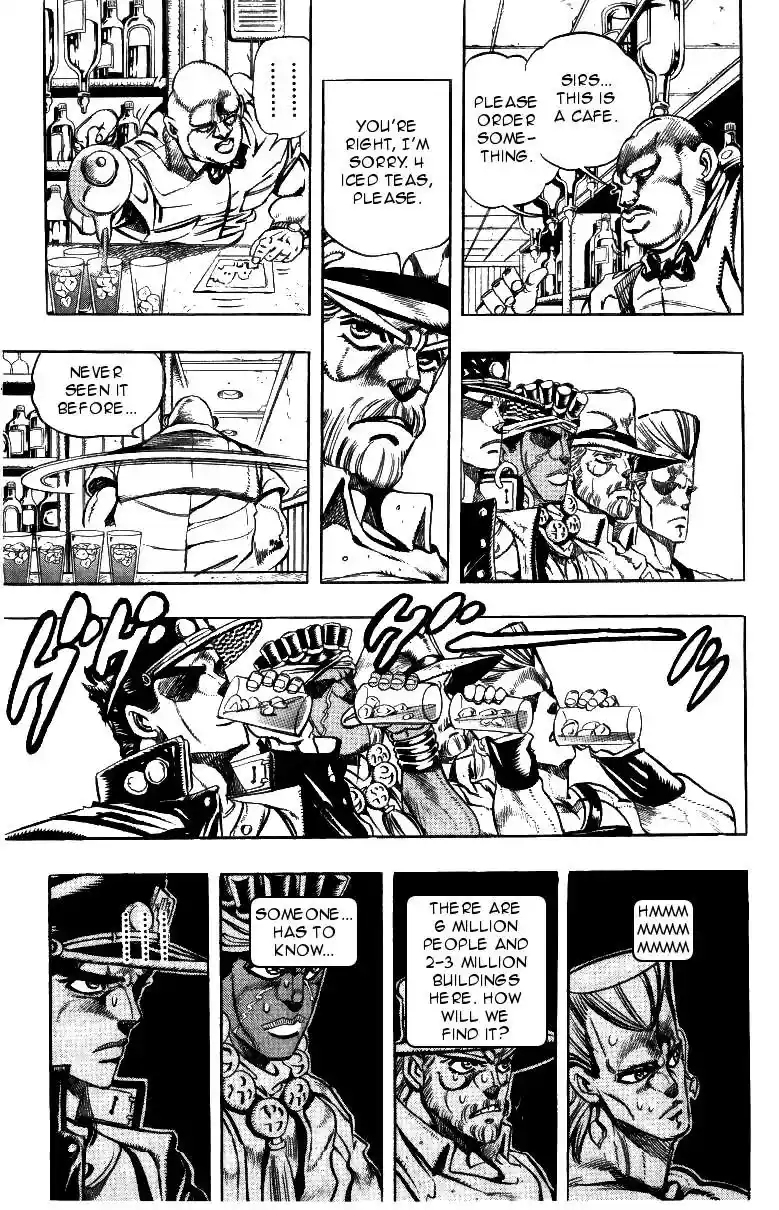 JoJo’s Bizarre Adventure Chapter 211