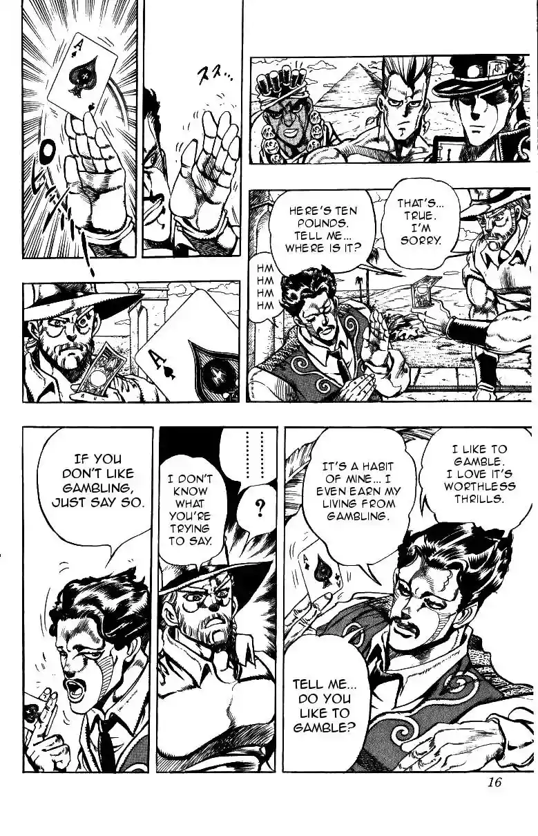 JoJo’s Bizarre Adventure Chapter 211