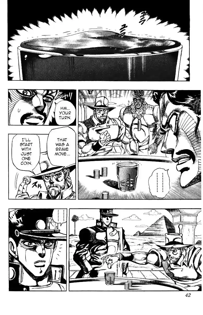JoJo’s Bizarre Adventure Chapter 212