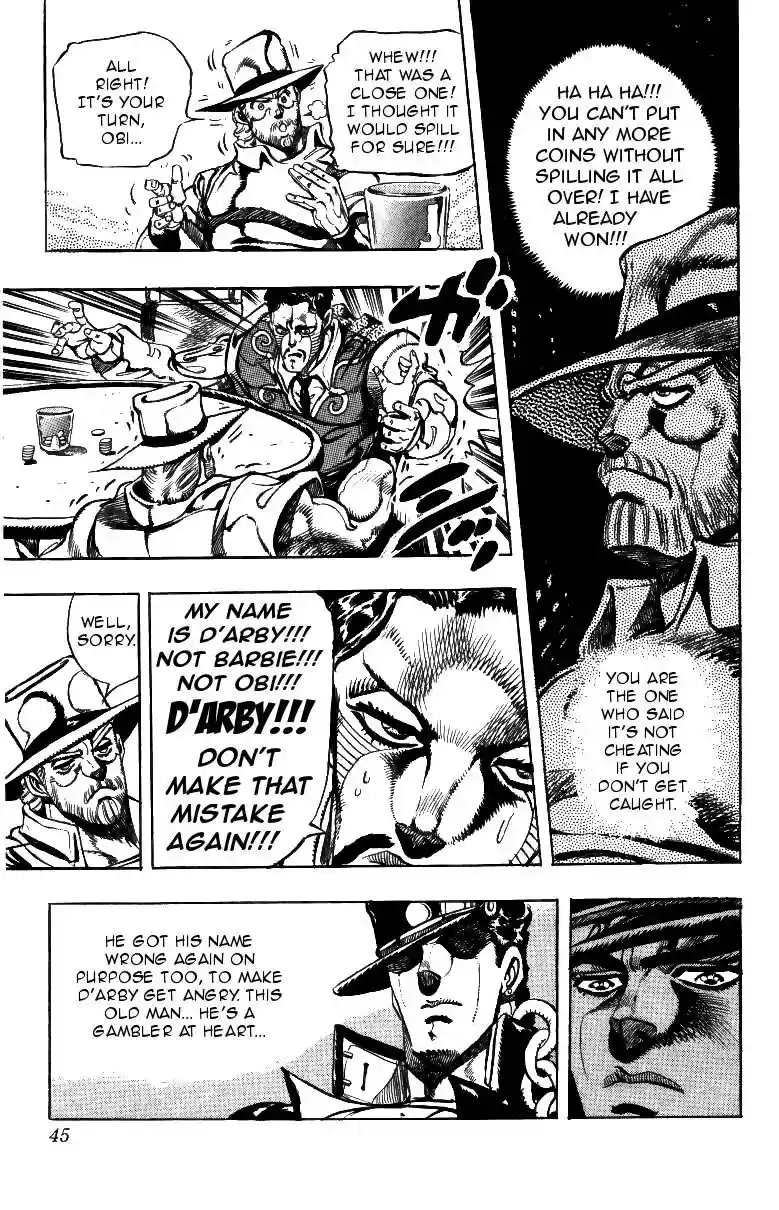 JoJo’s Bizarre Adventure Chapter 212