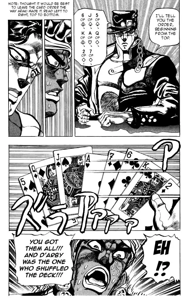 JoJo’s Bizarre Adventure Chapter 213